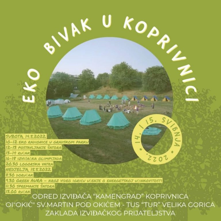 Read more about the article Eko bivak u Koprivnici